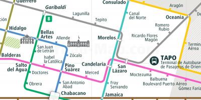 Карта паведамленнях Мехіка 