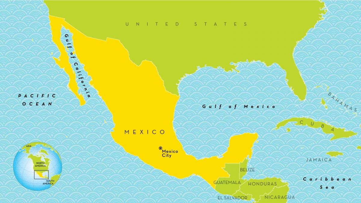 карта Мехіка