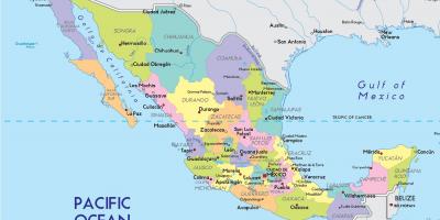 Карта Мехіка дзяржавы